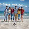 Hama Fancy Stand 70 II Selfie-Stick Smartphone Μαύρο