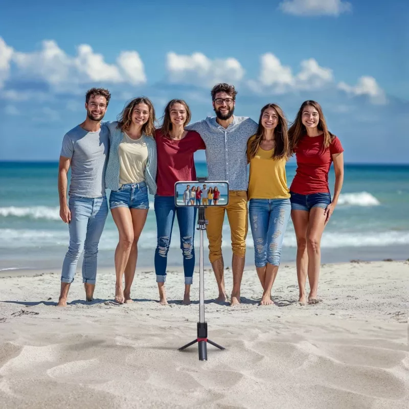 Hama Fancy Stand 70 II Selfie-Stick Smartphone Μαύρο