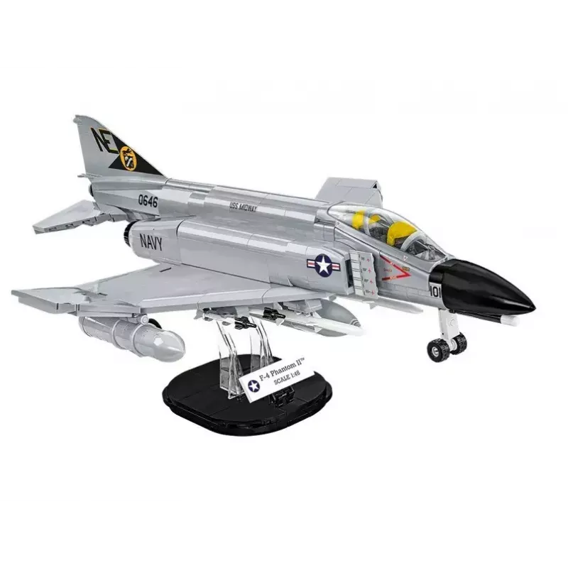 Cobi Blocks Armed Force F-4 Phantom II μοντέλο, σετ κατασκευής 703 τεμαχίων