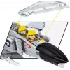 Cobi Blocks Armed Force F-4 Phantom II μοντέλο, σετ κατασκευής 703 τεμαχίων