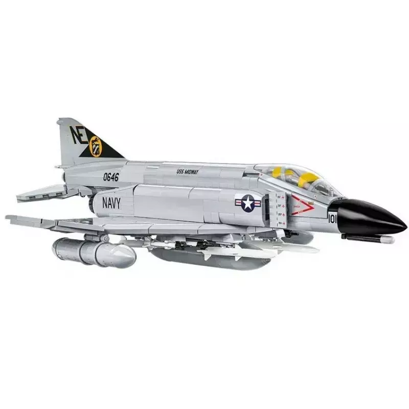 Cobi Blocks Armed Force F-4 Phantom II μοντέλο, σετ κατασκευής 703 τεμαχίων
