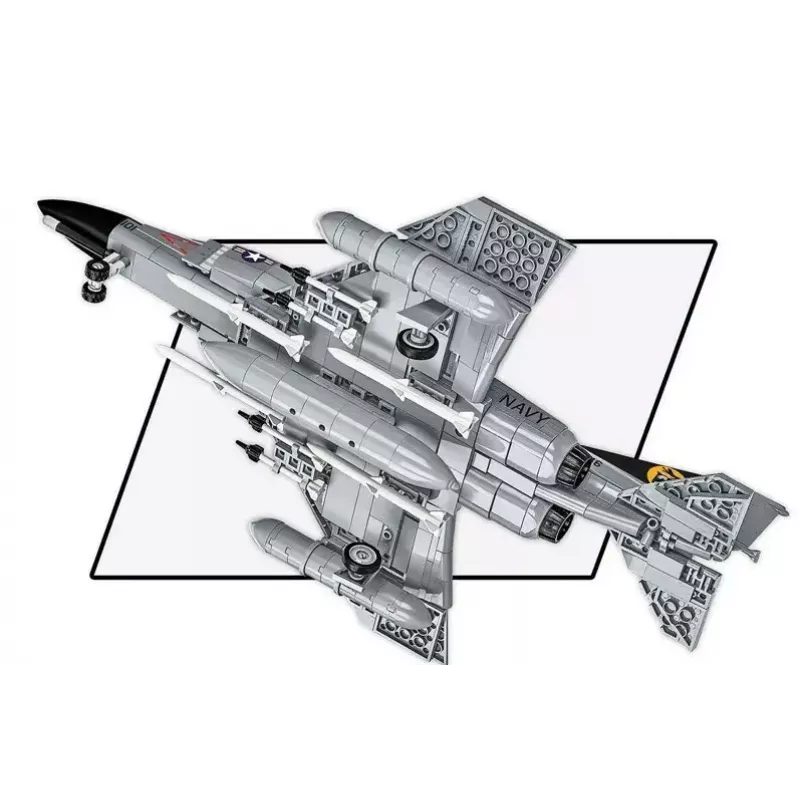 Cobi Blocks Armed Force F-4 Phantom II μοντέλο, σετ κατασκευής 703 τεμαχίων