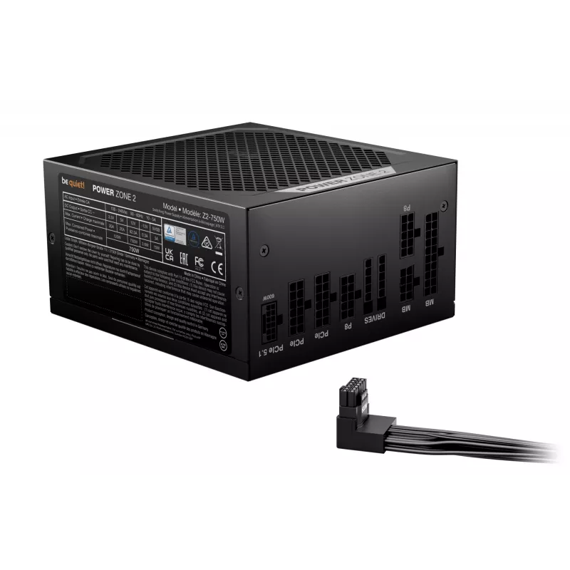 be quiet! POWER ZONE 2 750W τροφοδοτικό 20+4 pin ATX ATX Μαύρο
