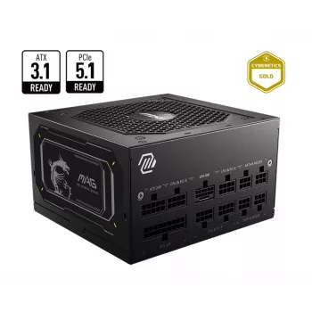 MSI MAG A750GL PCIE5 II τροφοδοτικό 750 W 20+4 Pin ATX ATX Μαύρο