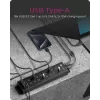 ICY BOX IB-HUB1720-U3 Μαύρο