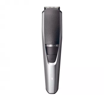 Κουρευτική μηχανή γενειάδας Philips BEARDTRIMMER Series 3000 BT3239/15, 0,5 mm–10 mm, 20 ρυθμίσεις μήκους, επαναφορτιζόμενη USB, μαύρο/ασημί