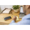 HP Poly Sync 10 USB-A USB-C Speakerphone, PC, ασημί, 0.715 m, IP64, Windows 10, Windows 11, MacOS
