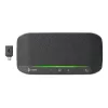 HP Poly Sync 10 USB-A USB-C Speakerphone, PC, ασημί, 0.715 m, IP64, Windows 10, Windows 11, MacOS