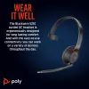 HP Poly Blackwire 5210 Μονοφωνικό Headset USB-C + Βύσμα 3.5mm + Προσαρμογέας USB-C/A
