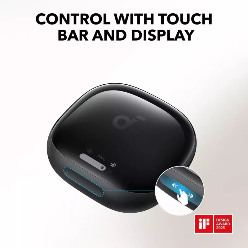 ANKER Earbuds - Soundcore Liberty 4 Pro - Μαύρα