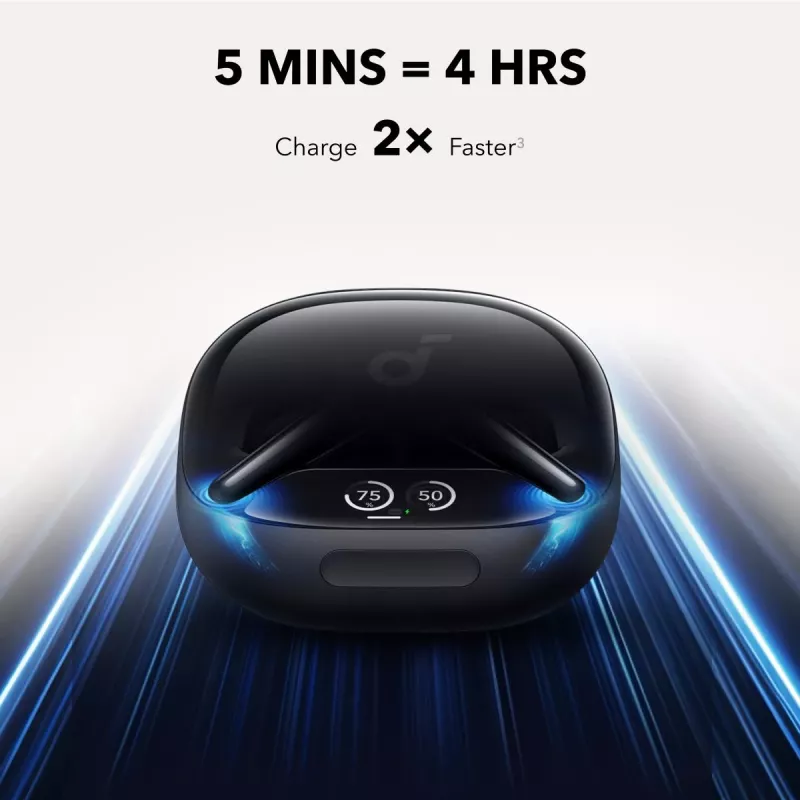 ANKER Earbuds - Soundcore Liberty 4 Pro - Μαύρα