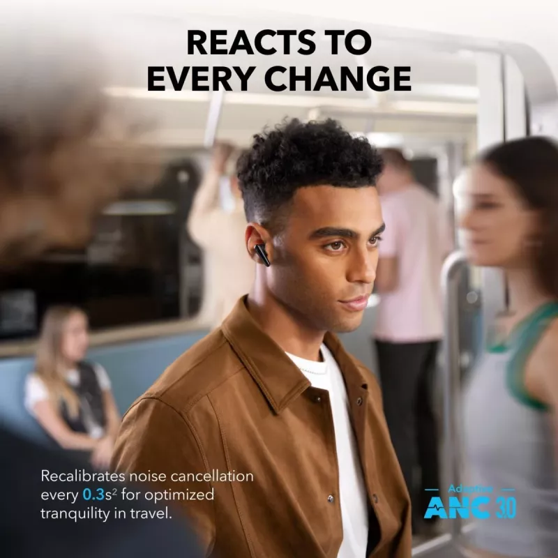 ANKER Earbuds - Soundcore Liberty 4 Pro - Μαύρα
