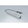 i-tec USB-C/USB-A Μεταλλικό HUB φόρτισης 7 θυρών (3x USB-C, 4x USB-A)