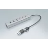 i-tec USB-C/USB-A Μεταλλικό HUB φόρτισης 7 θυρών (3x USB-C, 4x USB-A)