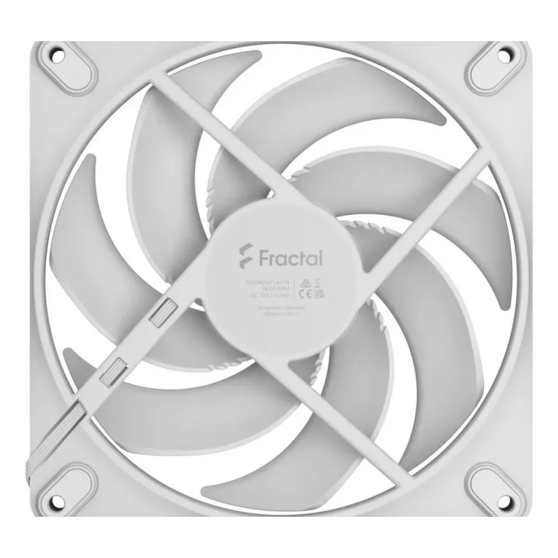 FRACTAL DESIGN Ανεμιστήρας Momentum 14 Λευκός
