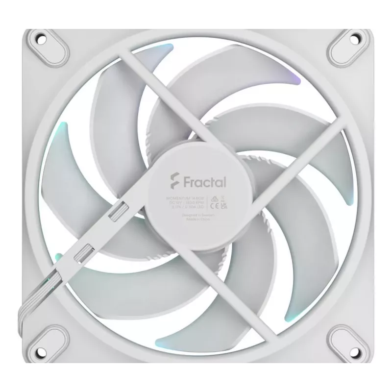 FRACTAL DESIGN Ανεμιστήρας Momentum 14 RGB Λευκός