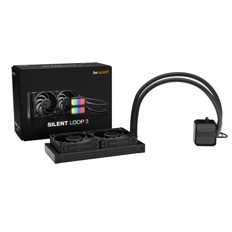 be quiet! Silent Loop 3 240 mm Υγρόψυξη επεξεργαστή All-in-One 12 cm Μαύρο 1 τεμ.