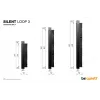 be quiet! Silent Loop 3 240 mm Υγρόψυξη επεξεργαστή All-in-One 12 cm Μαύρο 1 τεμ.