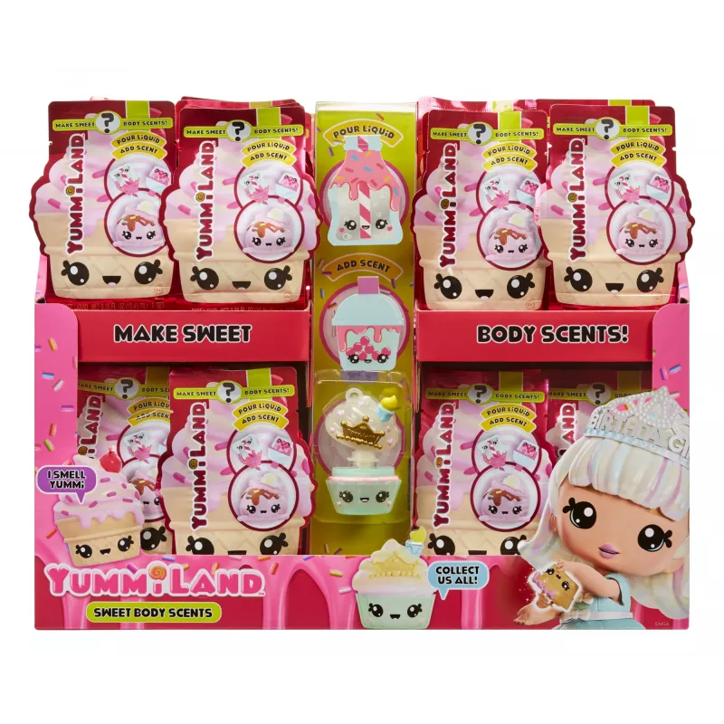 MGA Entertainment Yummiland Num Nom Body Scent Asst σε PDQ, 4 ετών, Πολύχρωμο, Πλαστικό