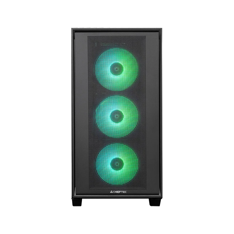 Chieftec GS-03B-OP Κουτί υπολογιστή Midi Tower Μαύρο