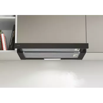 Candy CBT625/2B/1 Ημιεντοιχιζόμενος (εξολκυόμενος) Μαύρο 332,1 m³/h