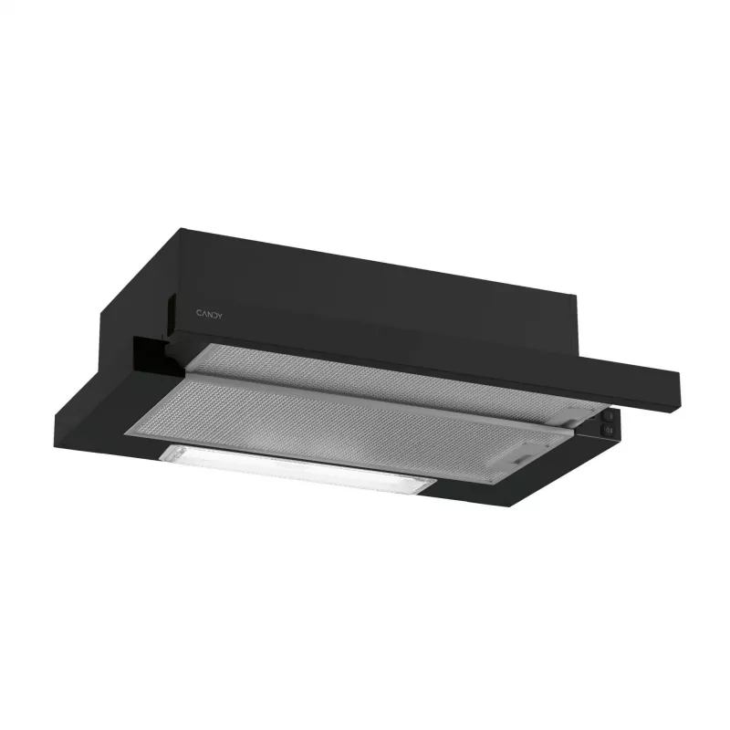 Candy CBT625/2B/1 Ημιεντοιχιζόμενος (εξολκυόμενος) Μαύρο 332,1 m³/h