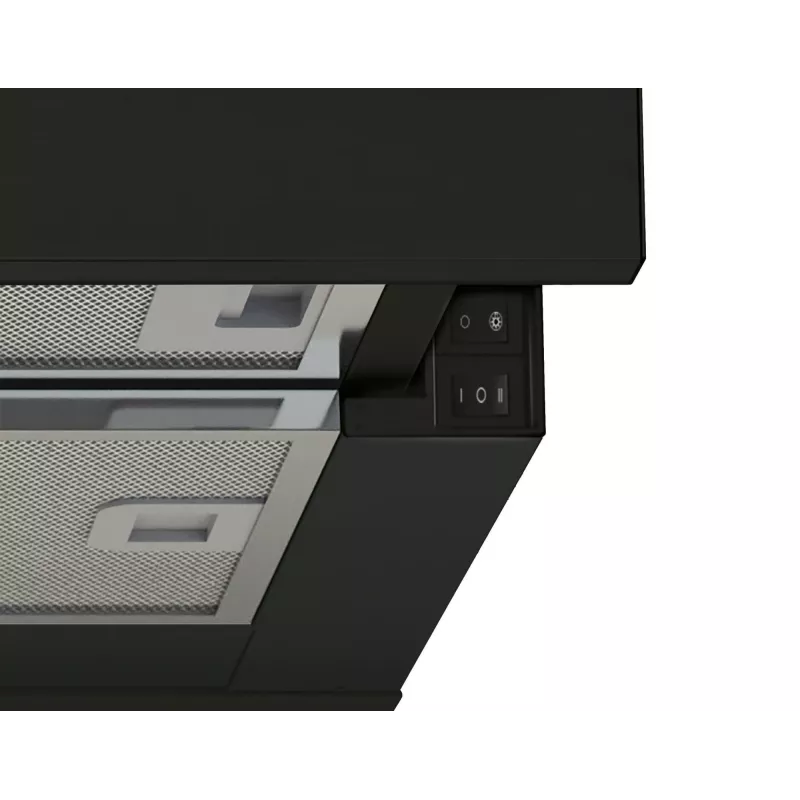 Candy CBT625/2B/1 Ημιεντοιχιζόμενος (εξολκυόμενος) Μαύρο 332,1 m³/h