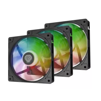 Ανεμιστήρας κουτιού υπολογιστή GENESIS Oxal 120 ARGB 12 cm μαύρο