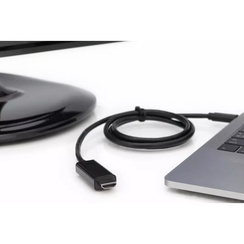 Καλώδιο προσαρμογέα DIGITUS USB Type-C Gen2 σε HDMI-A - 5m
