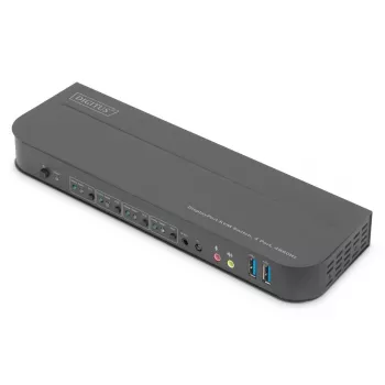 Διακόπτης KVM DIGITUS 4x1 DP DP/HDMI Out USB 4Kx2K 60Hz