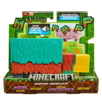 Mattel Minecraft HXM85 Sniffer φιγούρα δράσης 8 cm με ήχους από το παιχνίδι