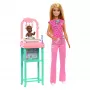 Κούκλα Barbie Baby Doctor με ξανθιά κούκλα μόδας, 1 κούκλα μωρού, έπιπλα & αξεσουάρ