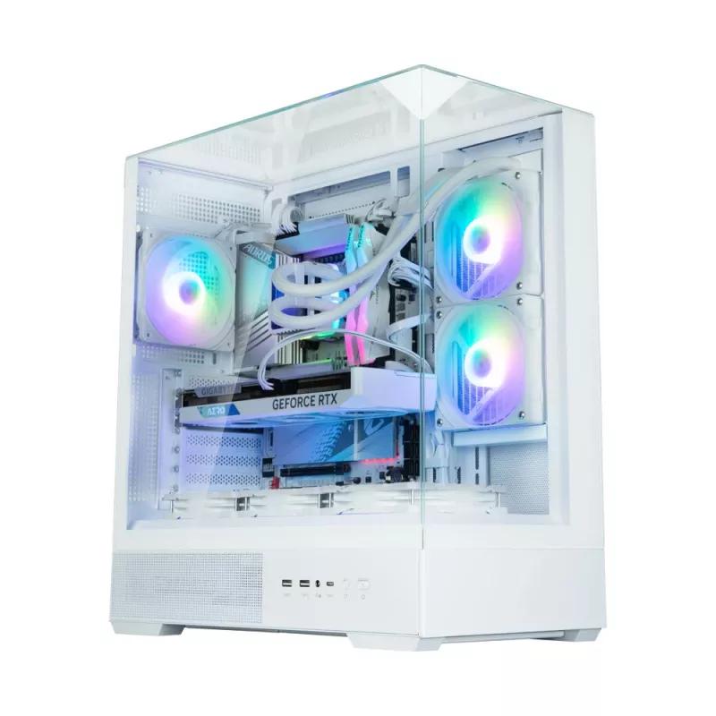 Κουτί PC Zalman P40 Prism Λευκό Midi Tower