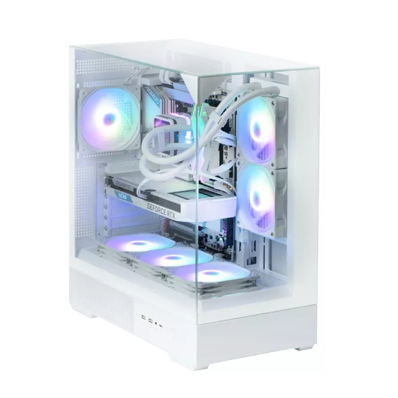 Κουτί PC Zalman P40 Prism Λευκό Midi Tower