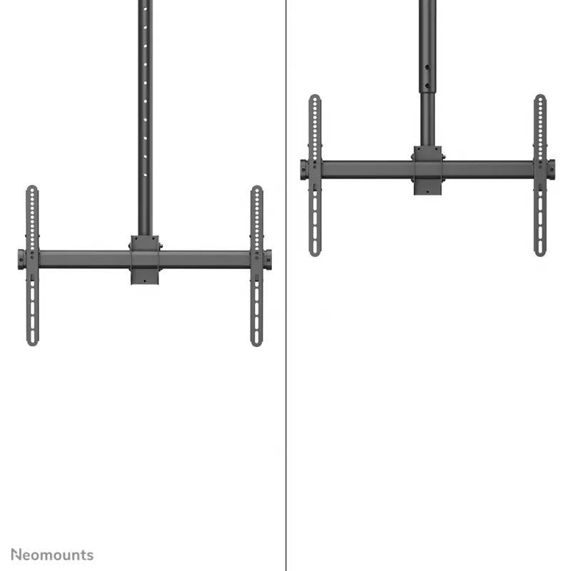 Βάση οροφής οθόνης/τηλεόρασης Neomounts CL35-440BL16L 37-70 ίντσες - H 106-156 cm