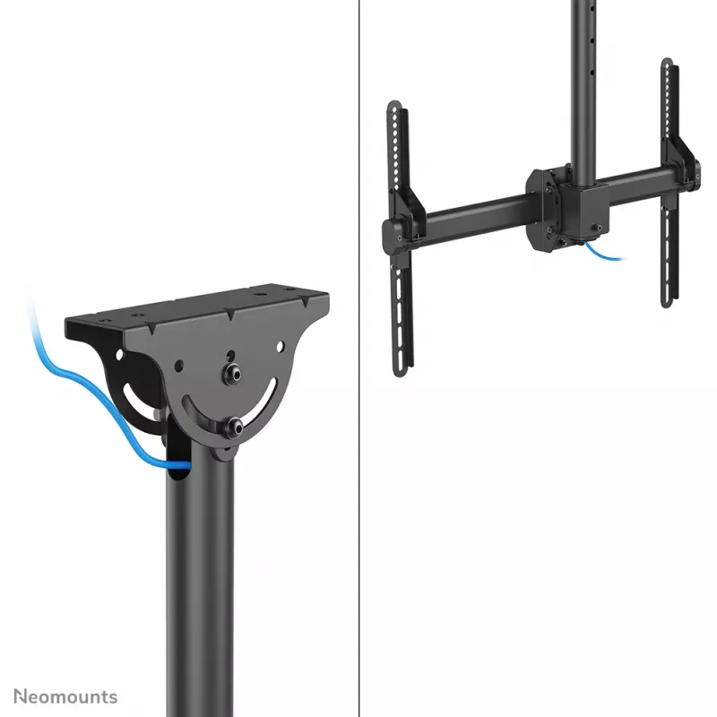 Βάση οροφής οθόνης/τηλεόρασης Neomounts CL35-440BL16L 37-70 ίντσες - H 106-156 cm