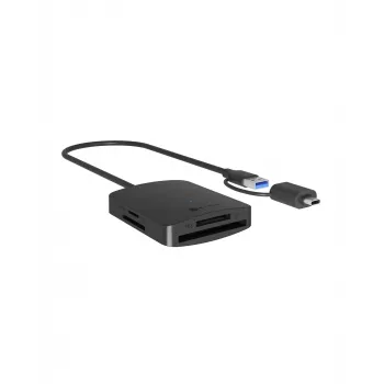 Αναγνώστης καρτών ICY BOX IB-CR302-CU3 USB 3.2 Gen 1 (3.1 Gen 1) Type-A Μαύρο