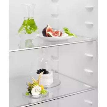 Εντοιχιζόμενη ψυγειοκαταψύκτη Electrolux LRB3AE12S — 208 L, στατική ψύξη, αμφίπλευρη πόρτα, φωτισμός LED
