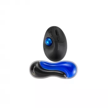 Kensington K62439WW Slim Duo Gel στήριγμα καρπού για ποντίκι/trackball, 192 x 72 x 22 mm, μπλε
