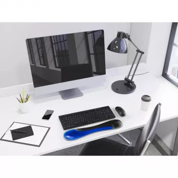 Kensington K62441WW Slim Duo Gel στήριγμα καρπού για πληκτρολόγιο, 490 x 95 x 18 mm, μπλε