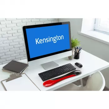 Kensington K62442WW Slim Duo Gel στήριγμα καρπού για πληκτρολόγιο, 490 x 95 x 18 mm, κόκκινο