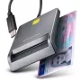 Αναγνώστης καρτών Axagon CRE-SM3TC USB 2.0 Type-C γκρι SmartMedia