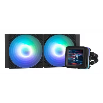 Zalman ALPHA2 DS A24 μαύρο σύστημα ψύξης υπολογιστή επεξεργαστή All-in-One υδρόψυξη 12 cm 1 τεμ.