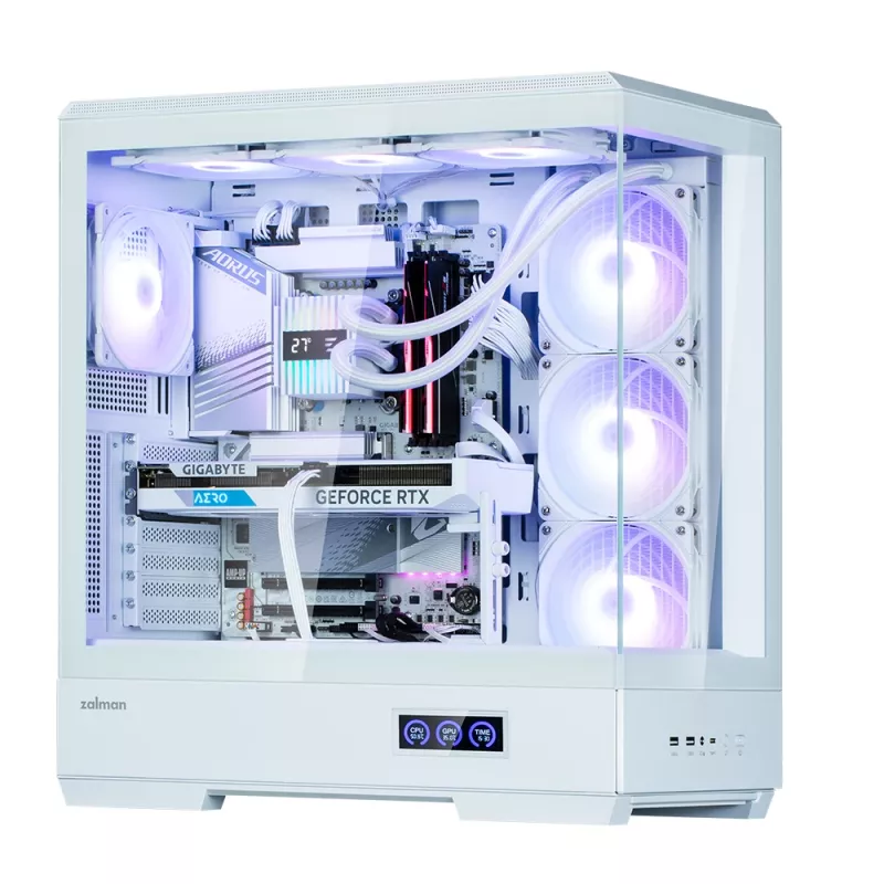 Κουτί PC Zalman P50 DS λευκό Midi Tower