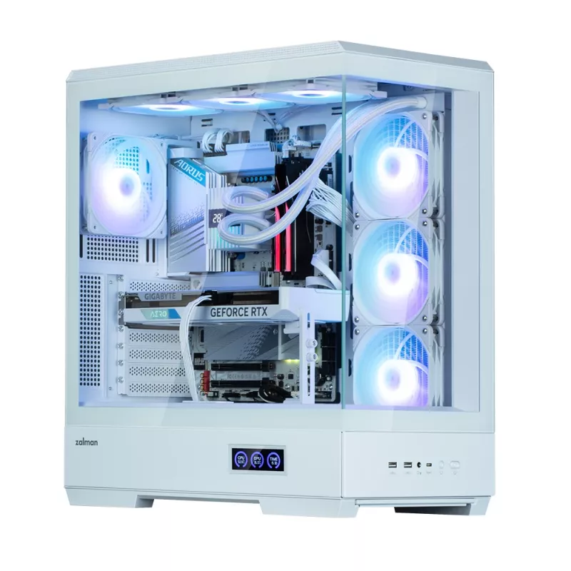 Κουτί PC Zalman P50 DS λευκό Midi Tower