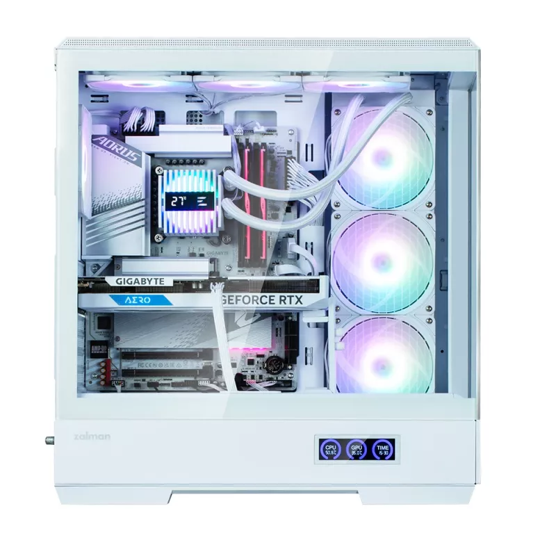 Κουτί PC Zalman P50 DS λευκό Midi Tower