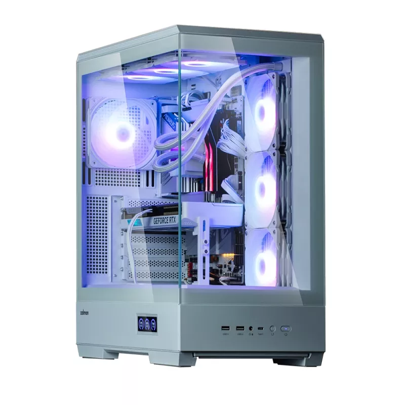 Κουτί PC Zalman P50 DS λευκό Midi Tower