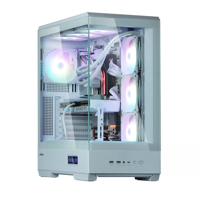 Κουτί PC Zalman P50 DS λευκό Midi Tower