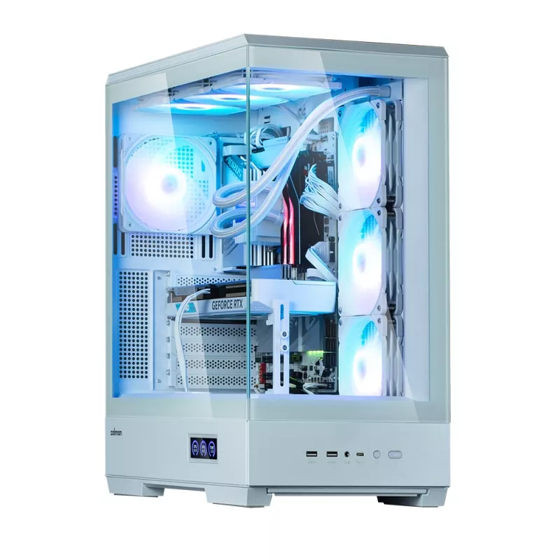 Κουτί PC Zalman P50 DS λευκό Midi Tower