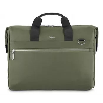 Τσάντα laptop HAMA ultimate 227063 — πράσινη, κατάλληλη για laptop έως 15,6 ίντσες, επενδεδυμένο διαμέρισμα, μπροστινή τσέπη, ιμάντας ώμου